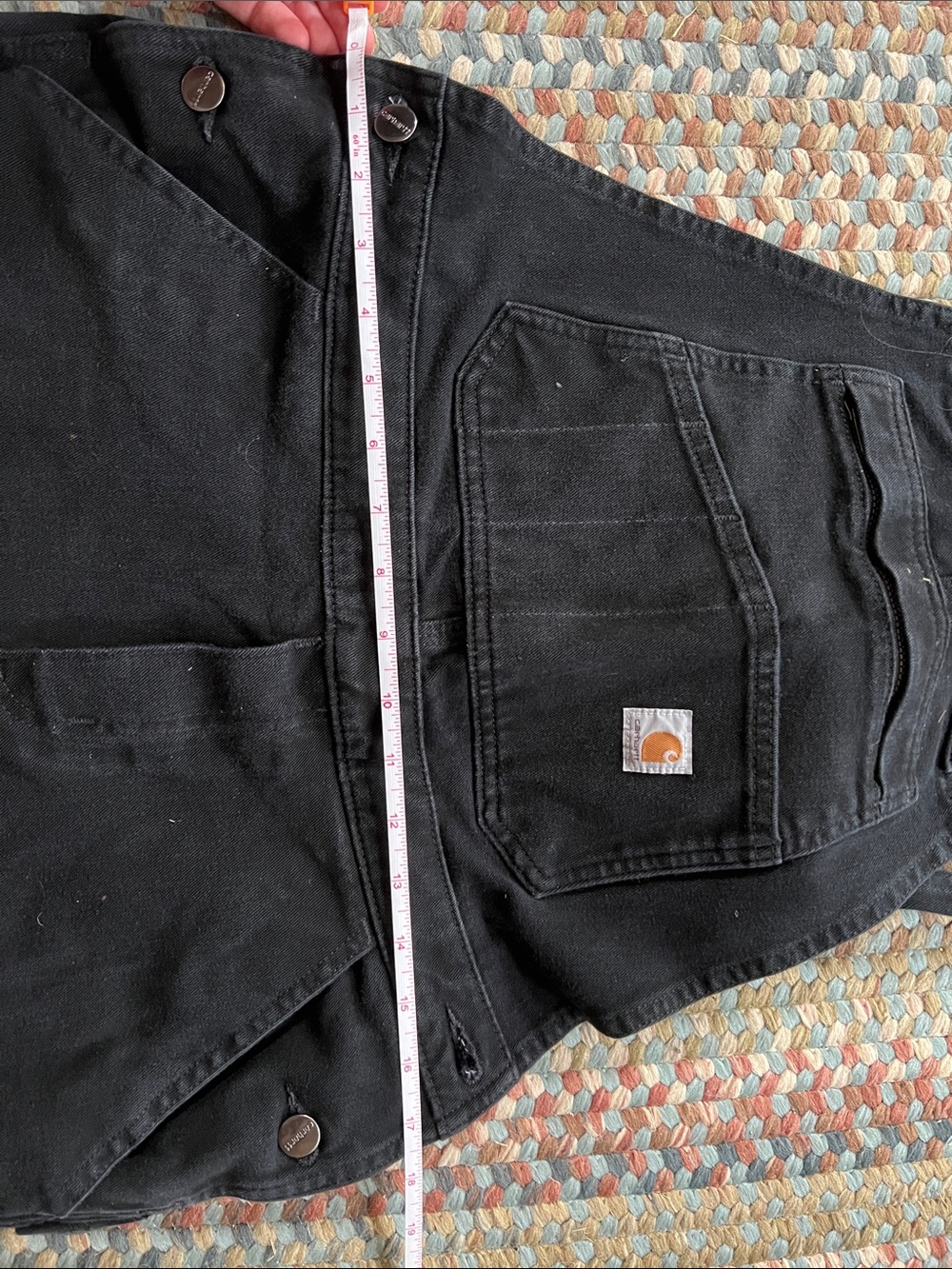 Carhartt Black Duck Canvas Overalls - Picture 7 of 8